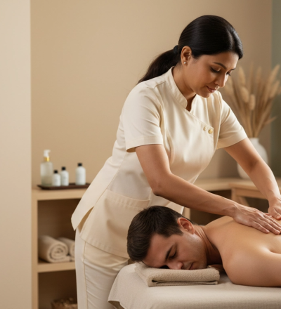 Full body massage treatment