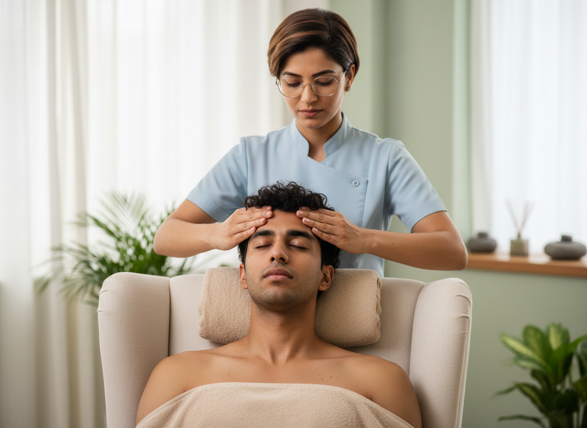 Head and Shoulder Massage